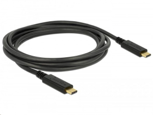 Delock 83668 USB 3.1 Gen 1 Type-C kábel 2m fekete